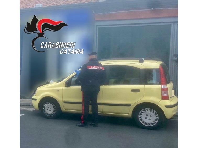 Furto con spaccata a Mascalucia