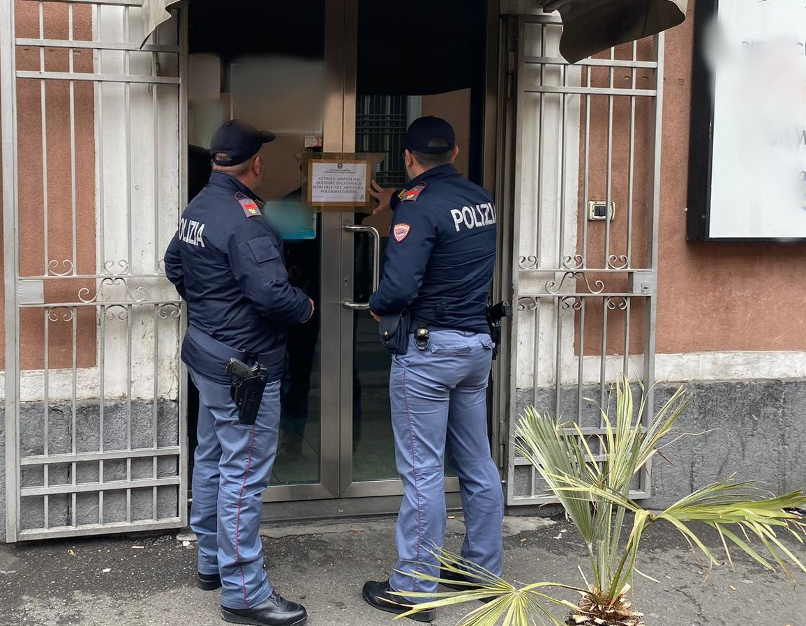 CENTRO STORICO – IL QUESTORE DI CATANIA SOSPENDE L’ATTIVITÀ DI UN BAR (2) Chiuso bar al Centro, era frequentato da pregiudicati