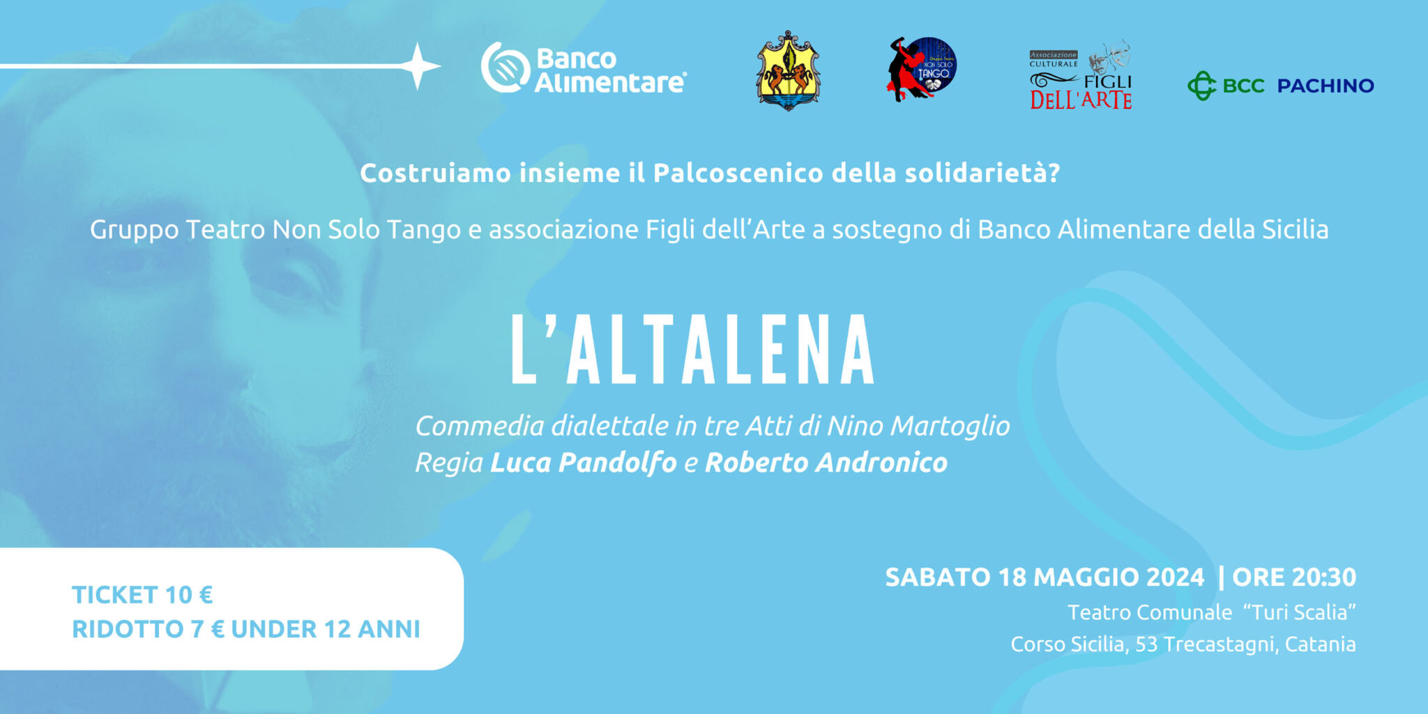 Banco Alimentare Banco Alimentare: “Non Solo Tango e Figli dell’Arte” in scena