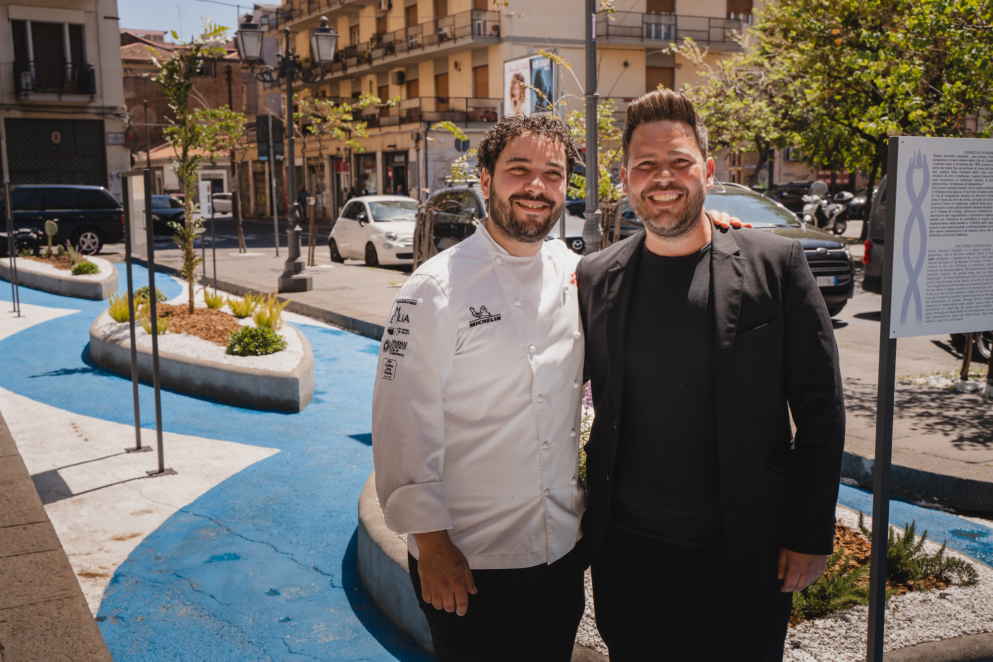 Rigenerazione urbana in piazza Gandolfo: esempio concreto realizzato con stile e sostenibilità dai due fratelli Alessandro e Daniele Ingiulla
