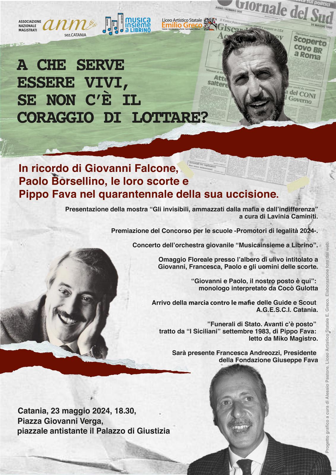 commemorazione Falcone Giovanni Falcone, la storia è oggi