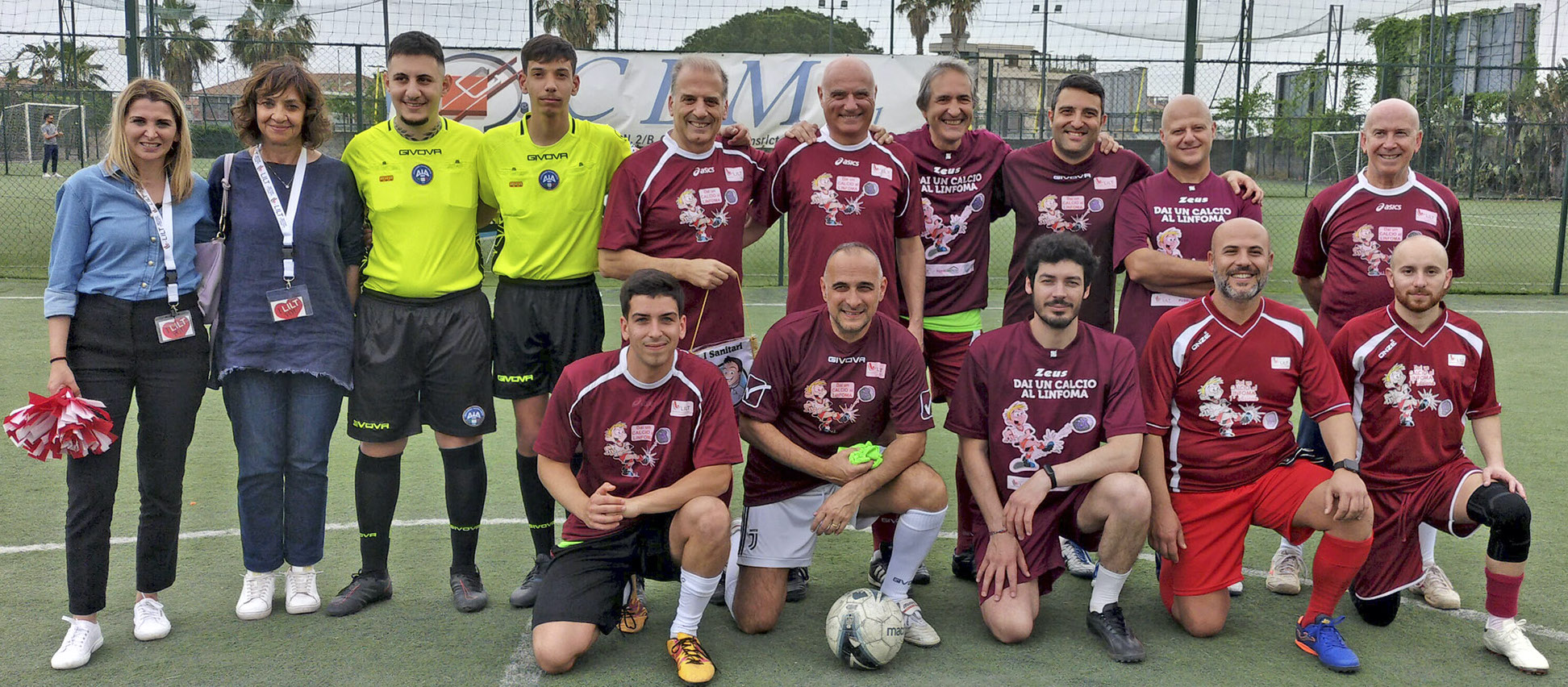 “Dai un calcio al linfoma” Lilt, sfida tra medici e pazienti