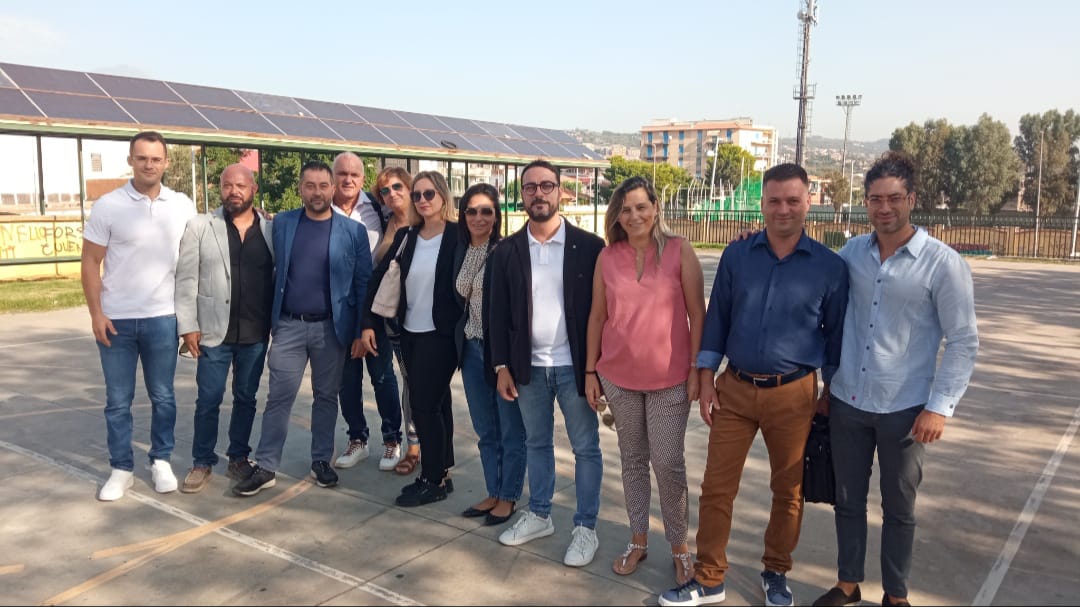 claudio carnazza ripristino illuminazionale a led piazzale delle universiadi Nuova Pubblica illuminazione a piazzale delle Universiadi