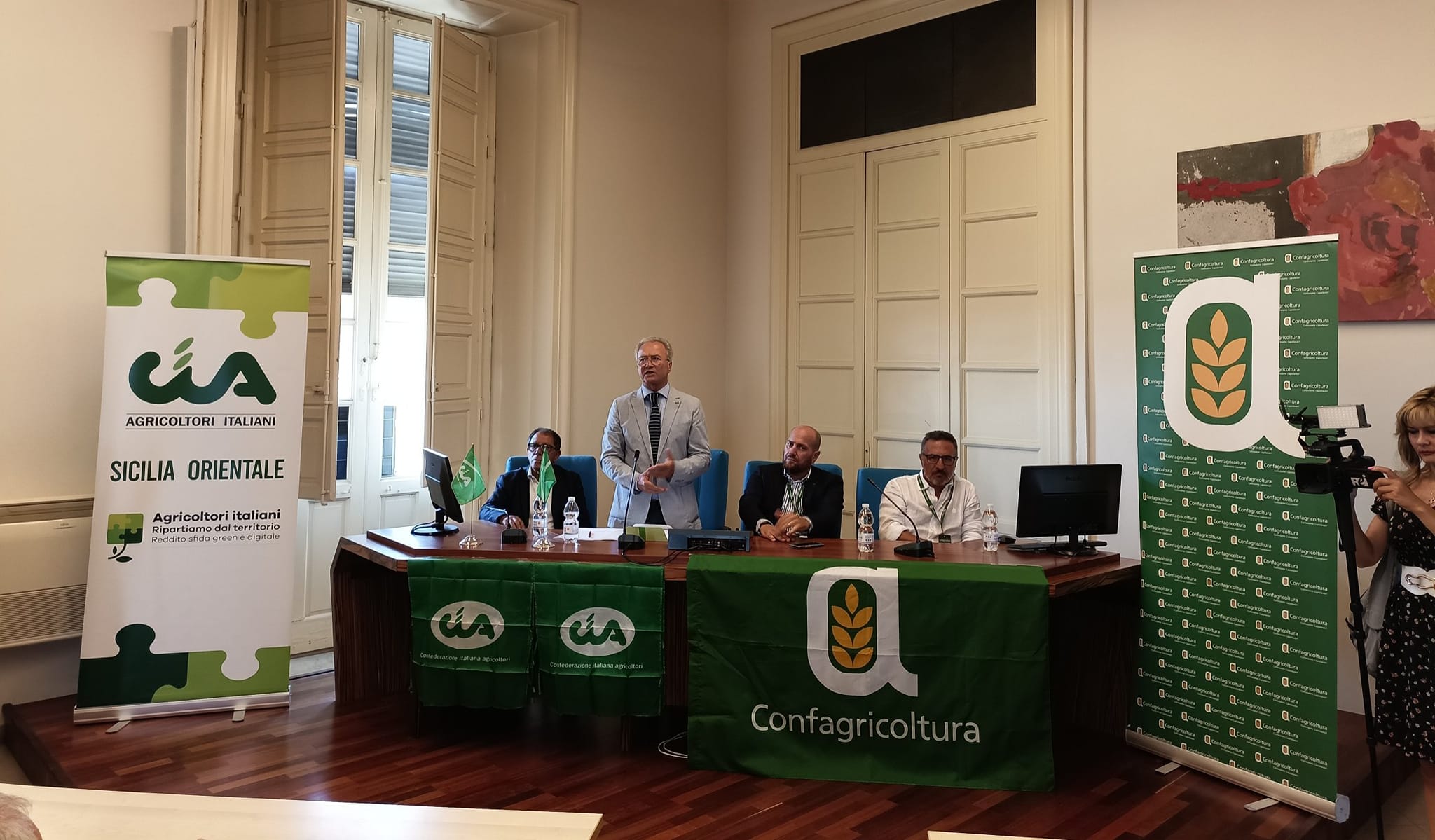 Incontro CIA Confagricoltura siccità Siccità, ultimo appello ai governi di CIA Sicilia Orientale e Confagricoltura Catania