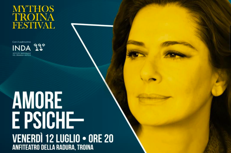 Monica Guerritore Monica Guerritore con “Amore e Psiche” al Mythos Troina Festival