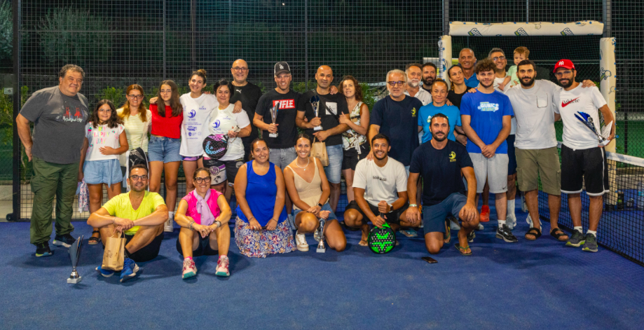 Padel: concluso il torneo inserito nel 30° Trofeo Santa De Farfalla