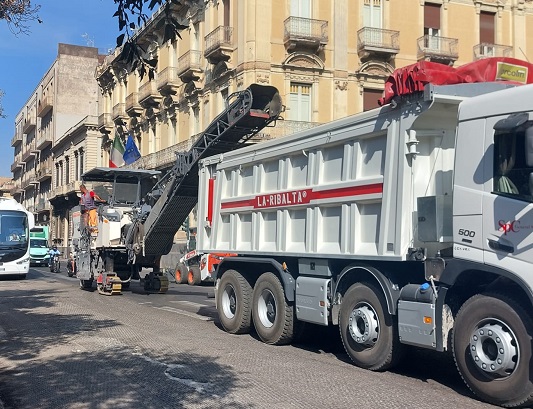Catania, lavori di ripristino del manto stradale: ecco dove