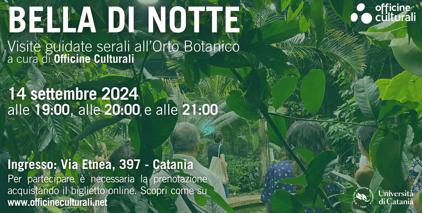 Bella di notte Bella di notte: le visite guidate serali il 14 settembre 2024