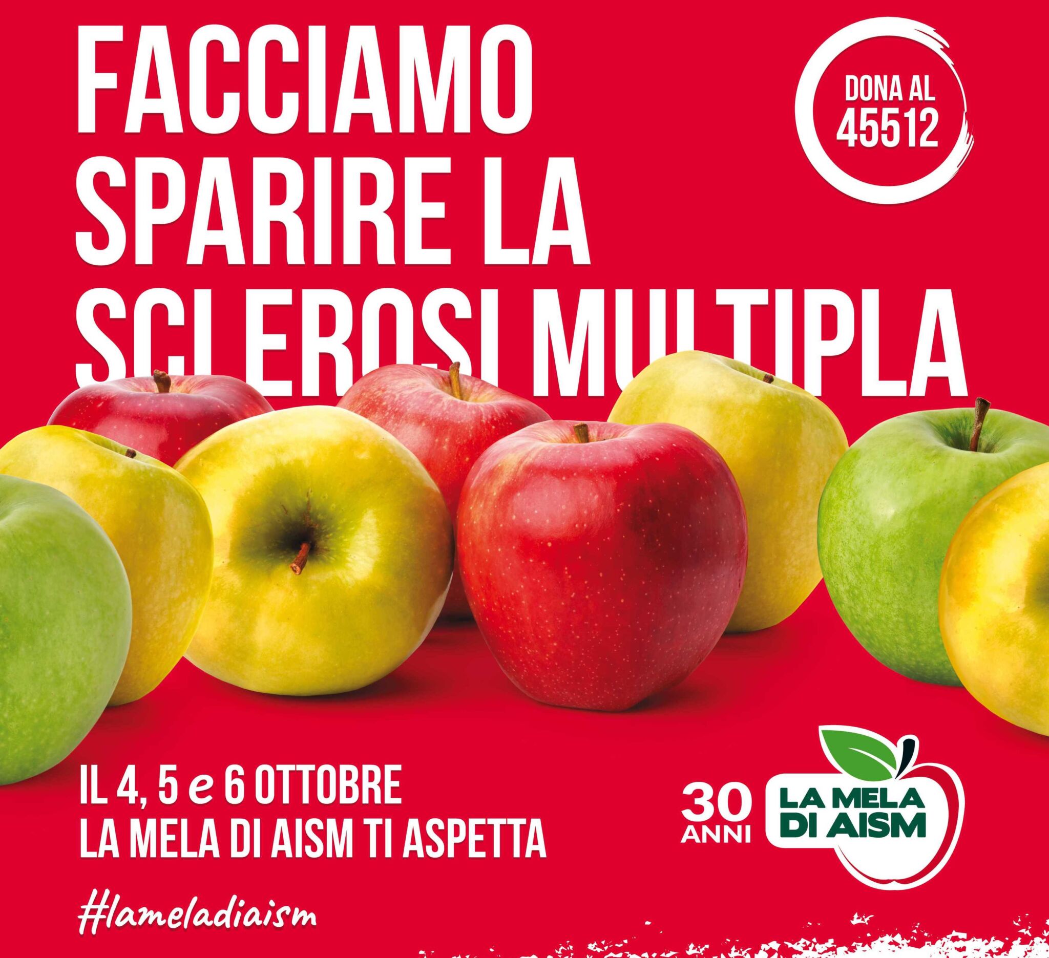 AISM La Mela di AISM anche nelle piazze di Catania