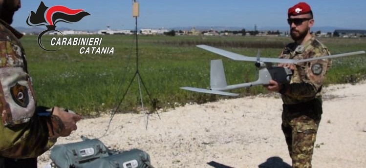 drone cacciatori 2 A Castiglione scoperta un’altra piantagione di marijuana