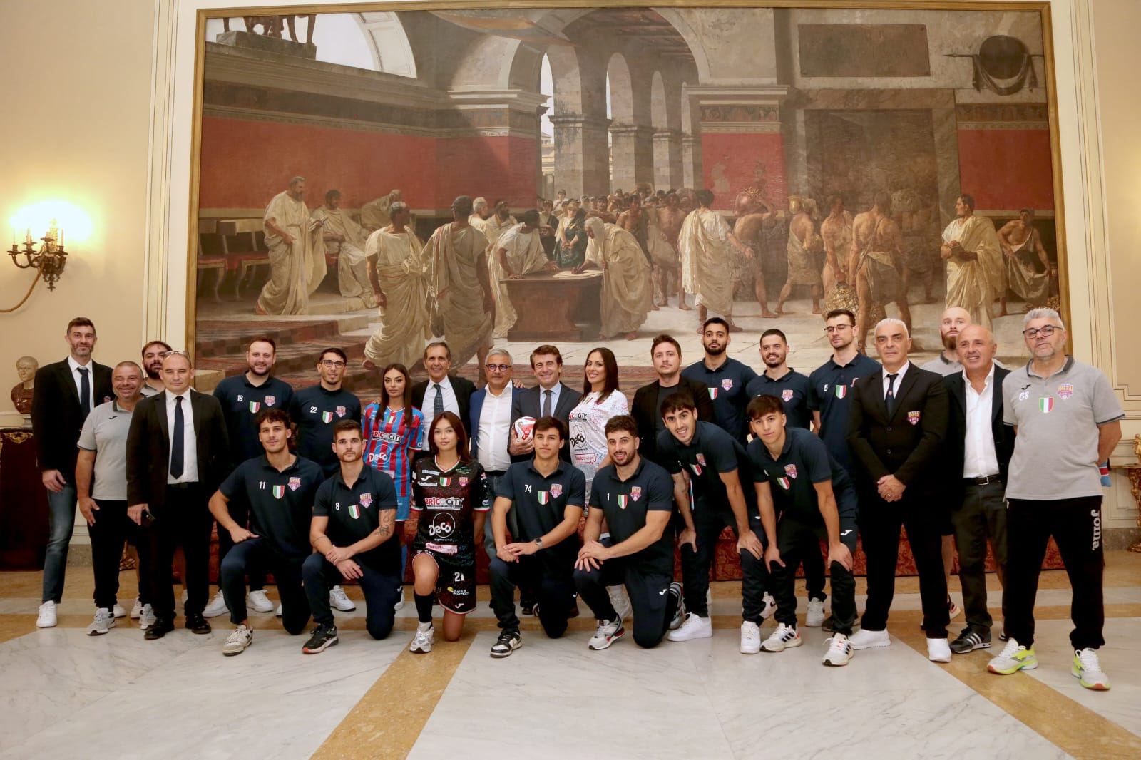 La Meta Catania presenta al Comune la nuova stagione