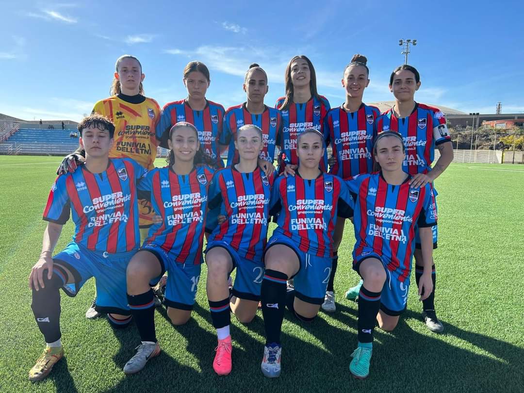 Il Catania Women ha la “pareggite”