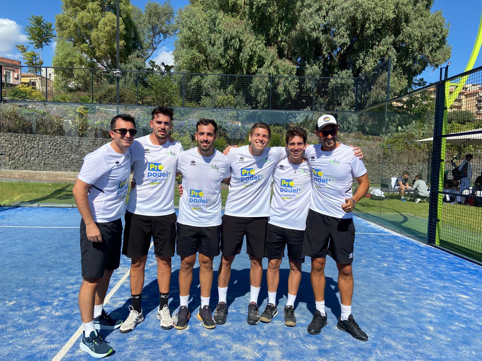 city sports gioiagruppo Padel, City Sports promossa in Serie B -VIDEO