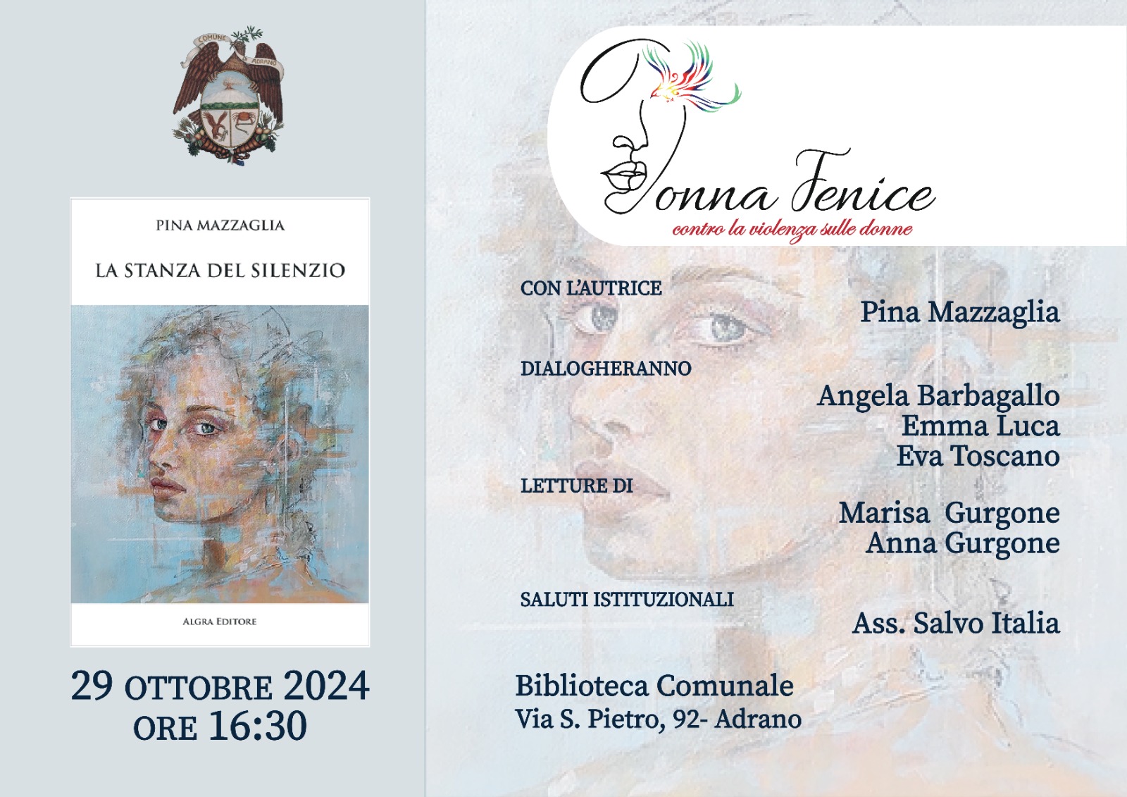 la stanza del silenzio La stanza del silenzio ad Adrano