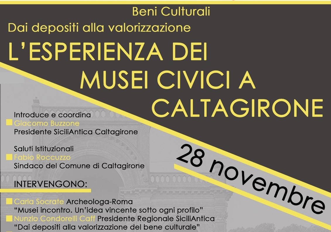 beni culturali SiciliAntica: il 28 convegno sui “Beni culturali”