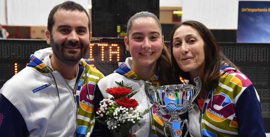 Maria Roberta Casale è la numero 1 nella spada U17