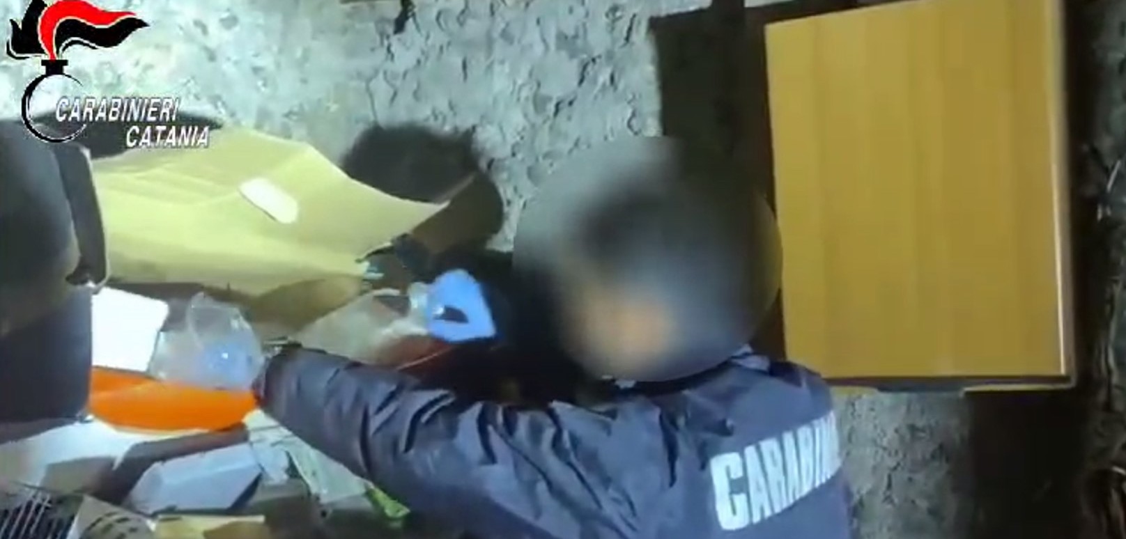cocaina Nascondeva la cocaina tra le buste della spesa