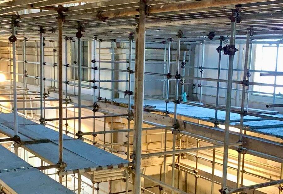 Misterbianco, avanza il restauro della Chiesa di San Nicolò