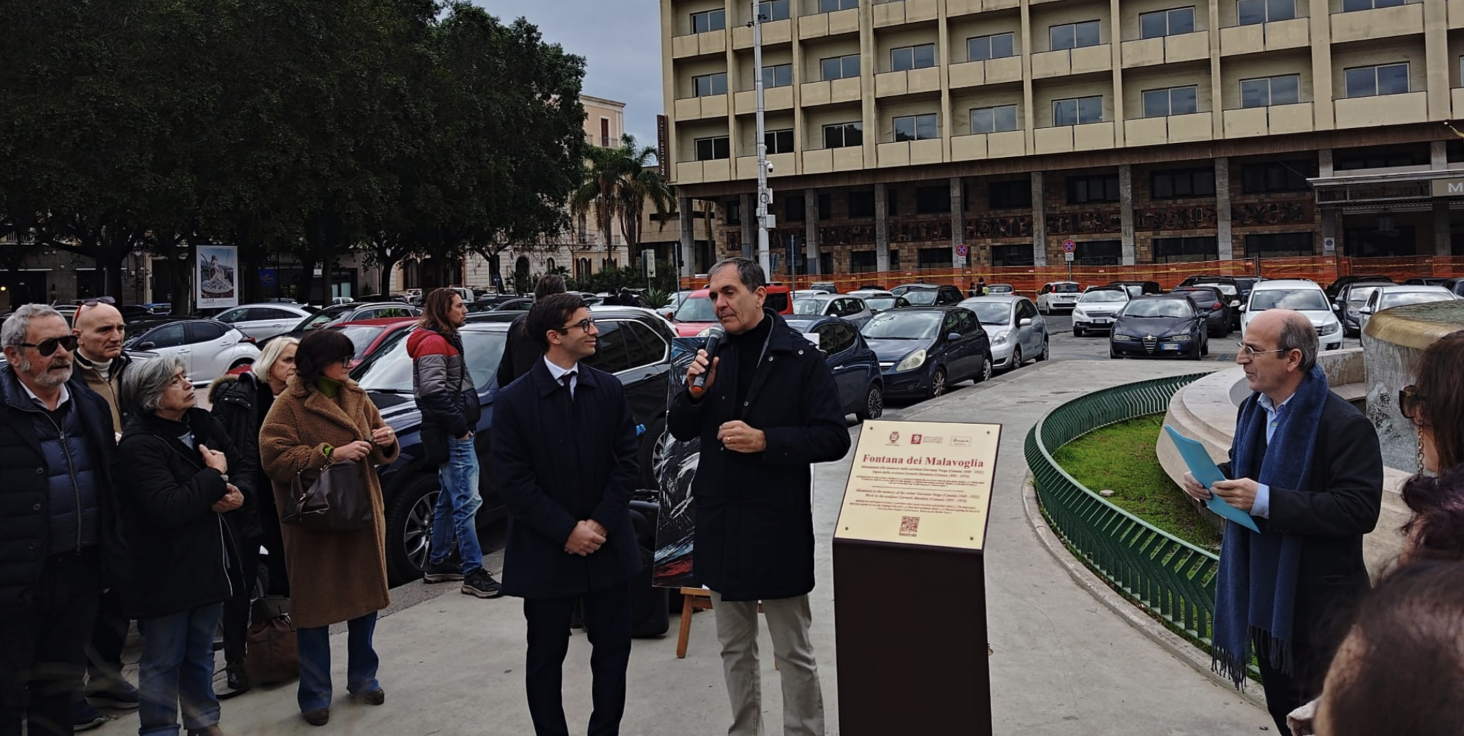 Fontana dei Malavoglia: la nuova targa interattiva