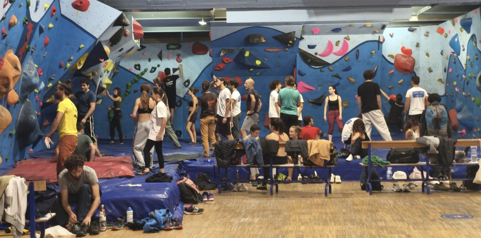 Arrampicata in crescita