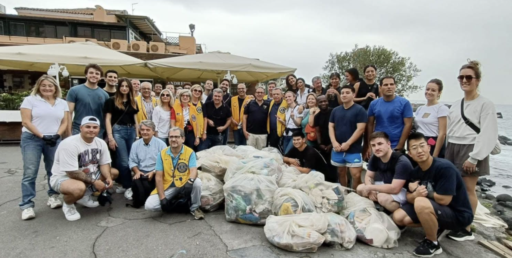 Domani la pulizia straordinaria del lungomare catanese