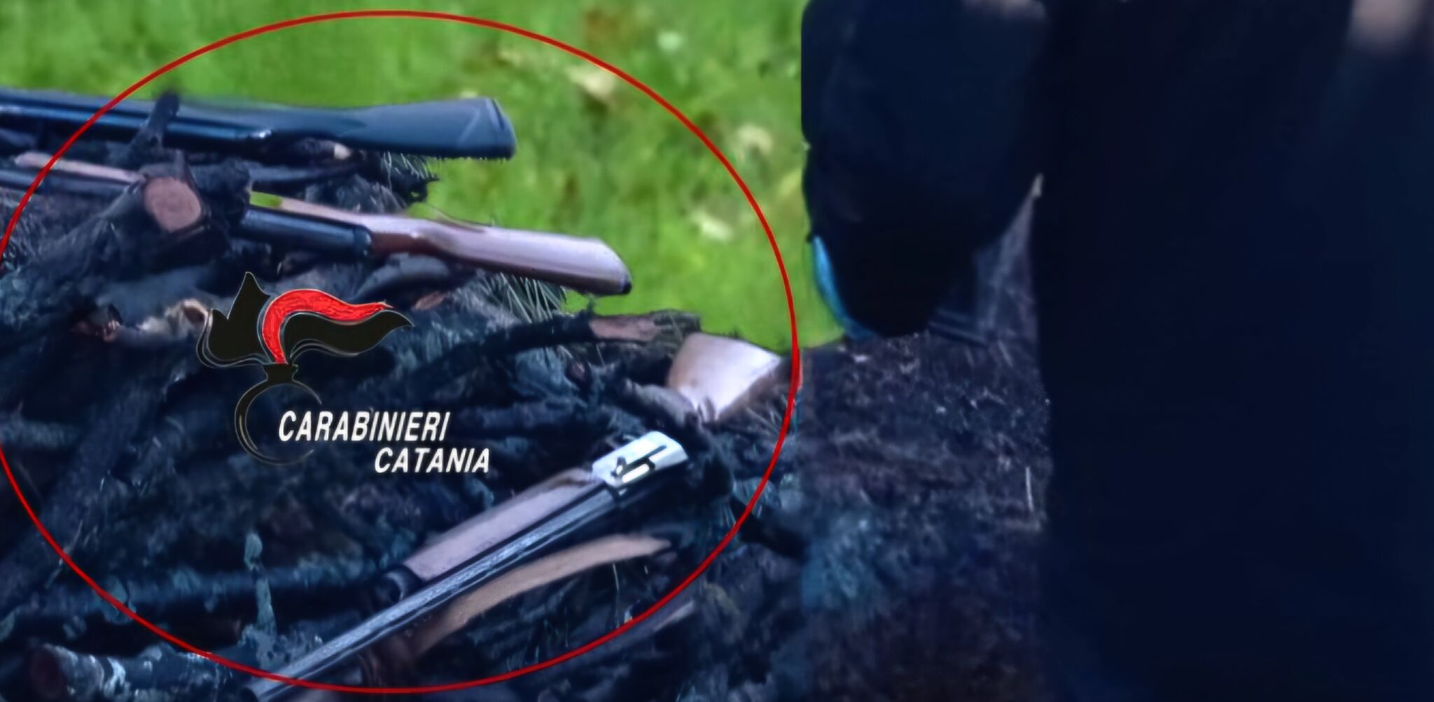 Zafferana Etnea, spari in contrada Poggiofelice
