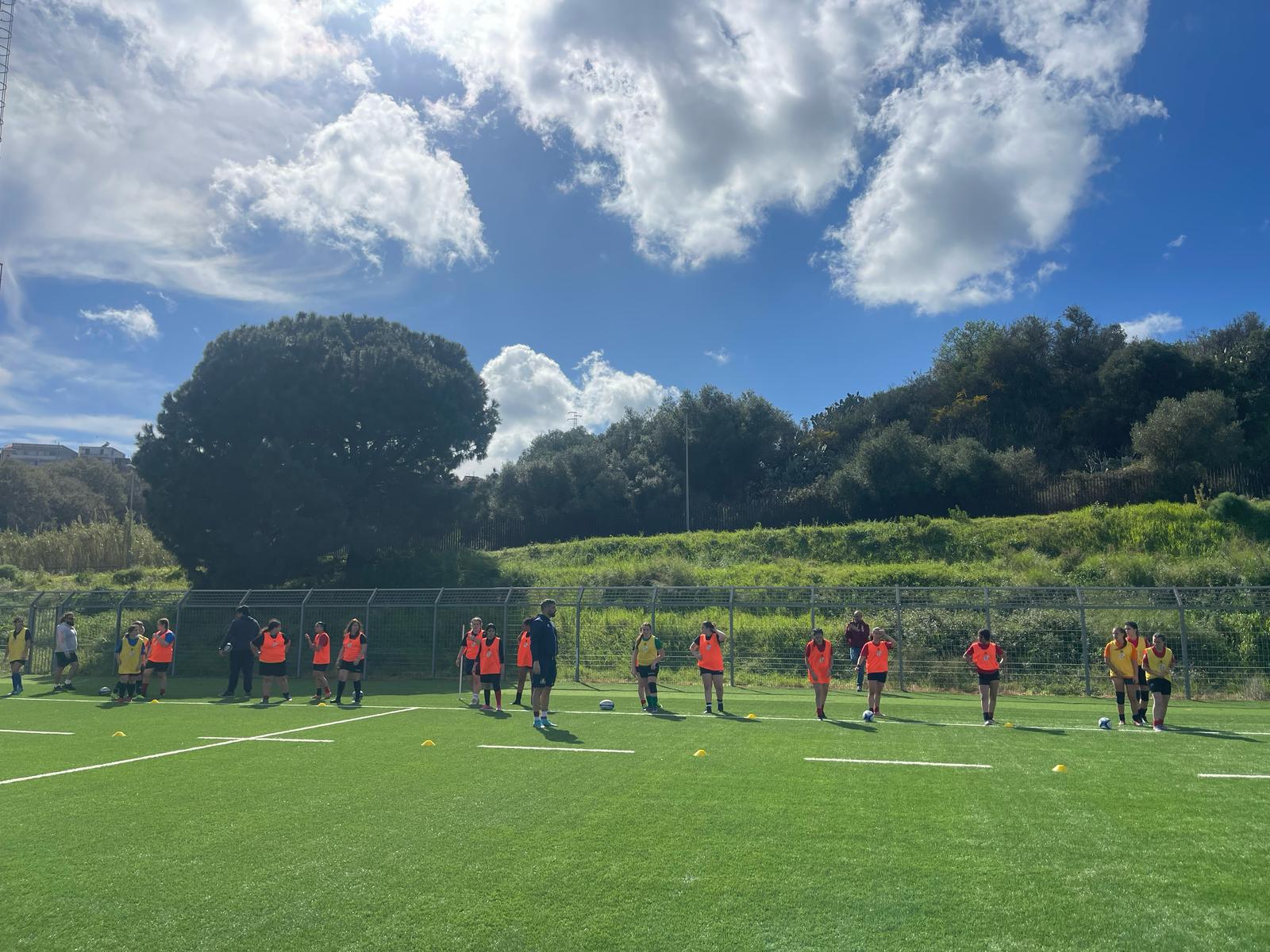 Camp Regionale U16 Femminile Rugby femminile, allenamenti nel messinese