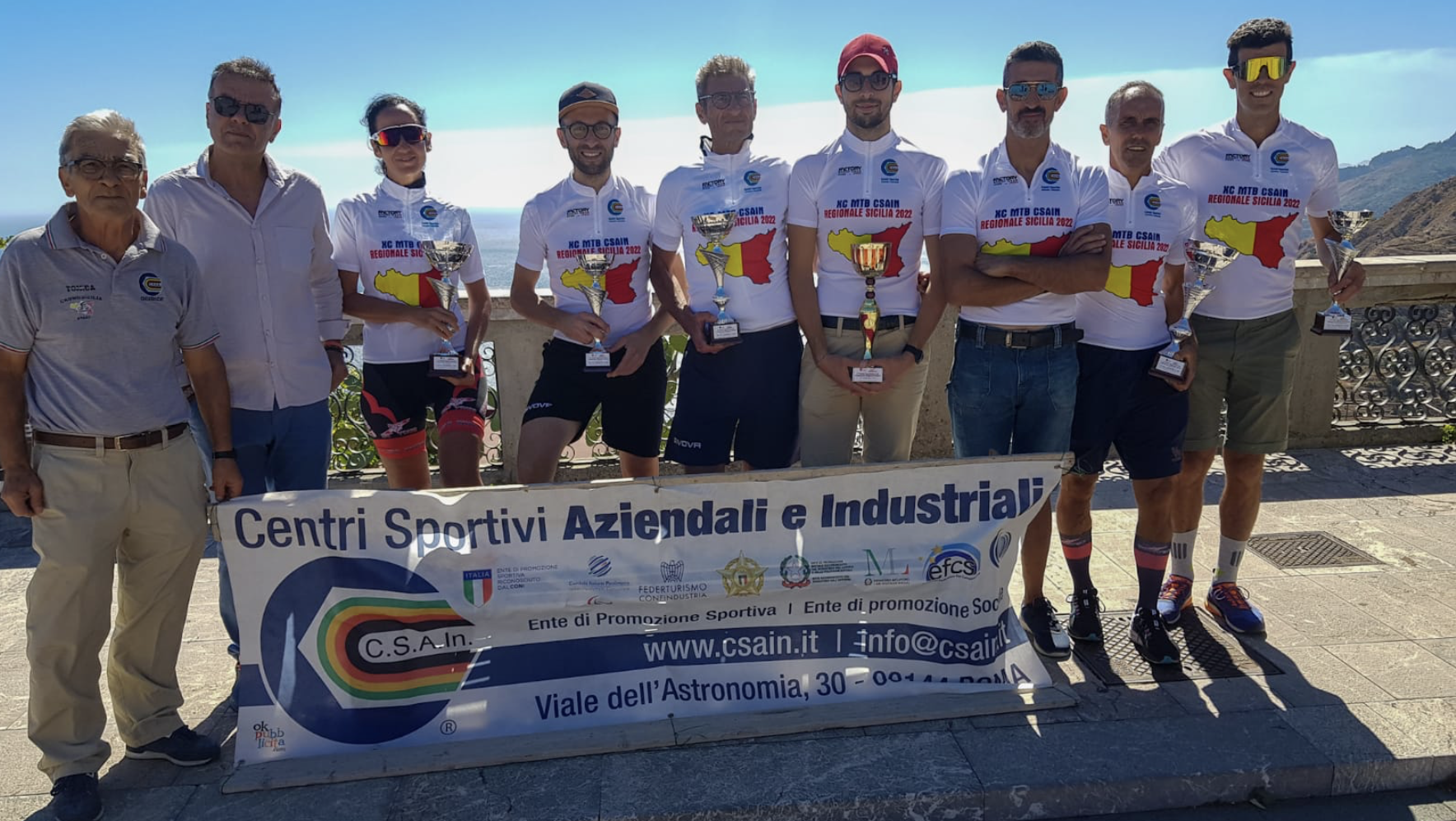 1° campionato provinciale di ciclismo xco mountain bike Csain Messina