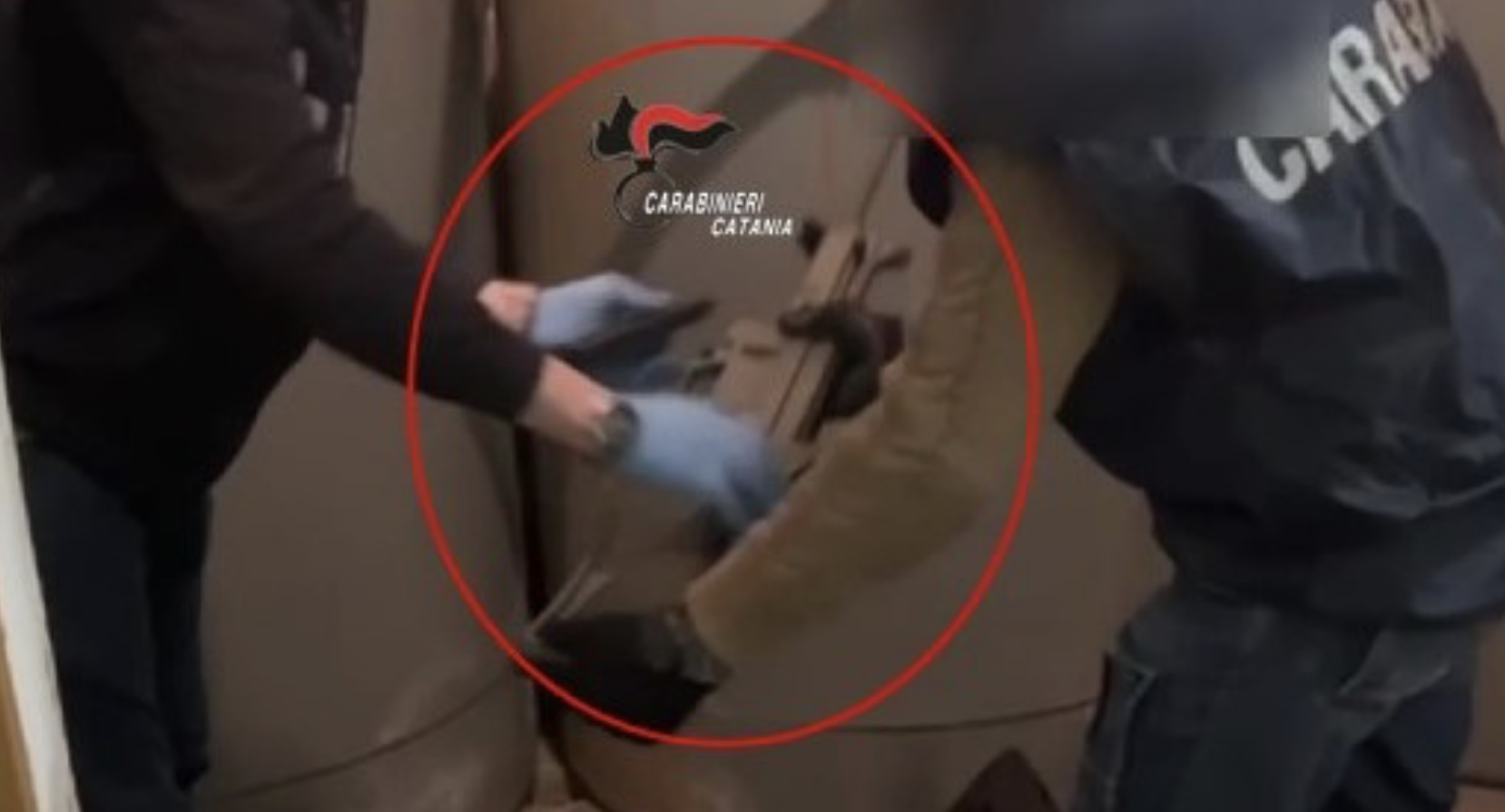 armi clandestine San Cristoforo: 54enne nascondeva armi clandestine in garage