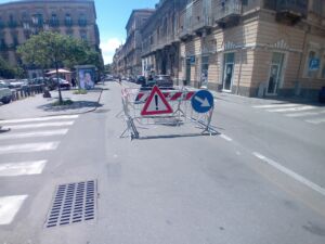 Voragine piazza umberto