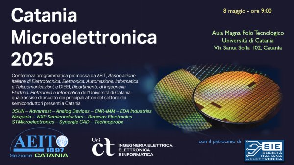 Catania Microelettronica 2025: la capitale siciliana dell’hi-tech