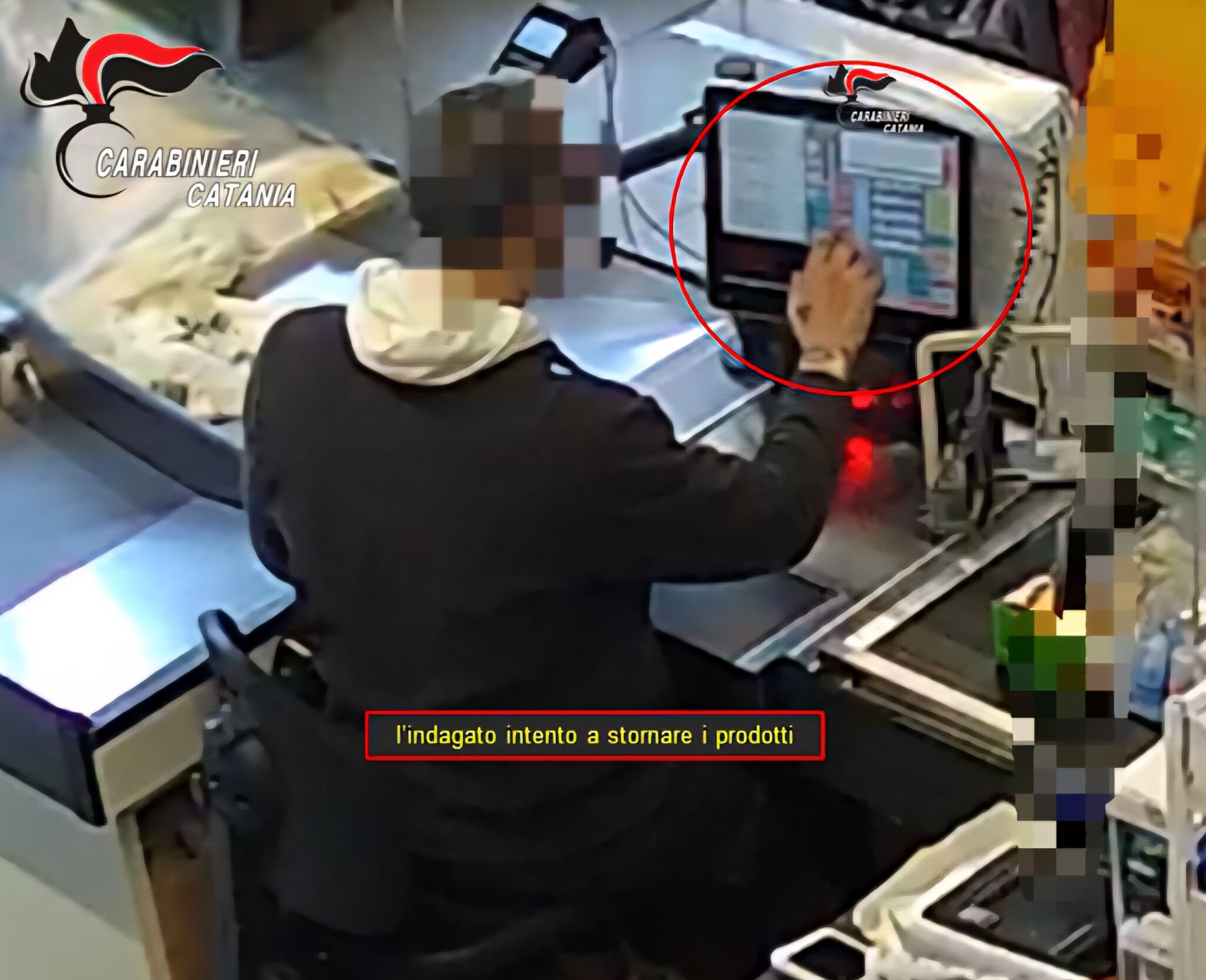 SANTA VENERINA 3 (1) Cassiere infedele arrestato a Santa Venerina: rubati 10mila €