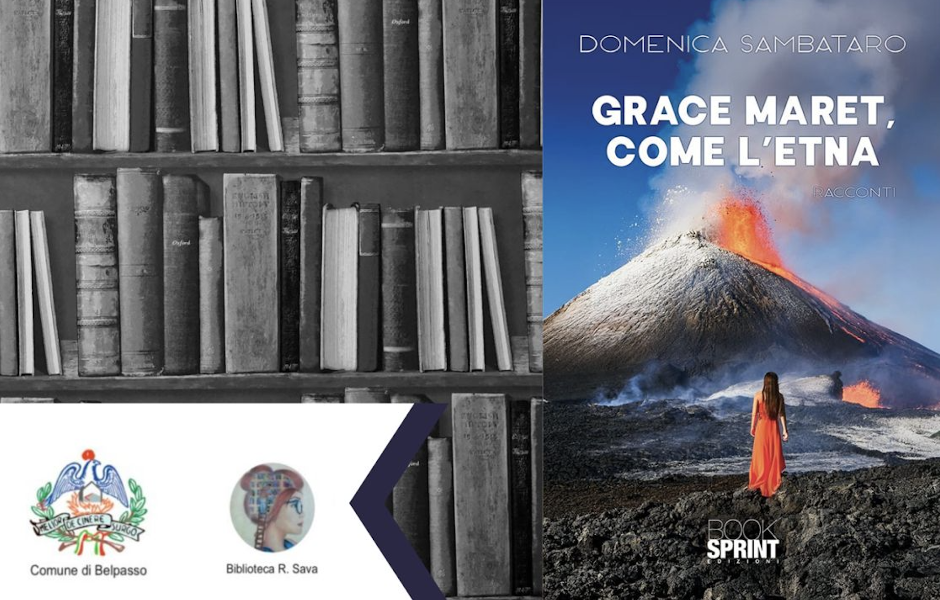 Belpasso, Domenica Sambataro presenta “Grace Maret, come l’Etna”