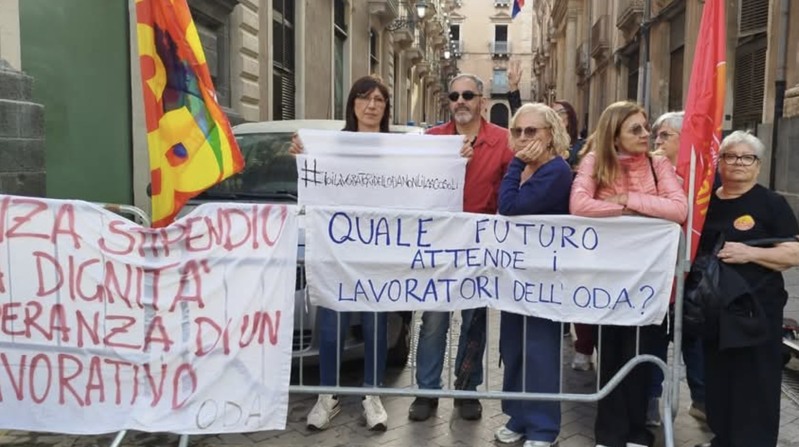 Sfrattata, disabile, vedova e malata non pagata dall’ODA