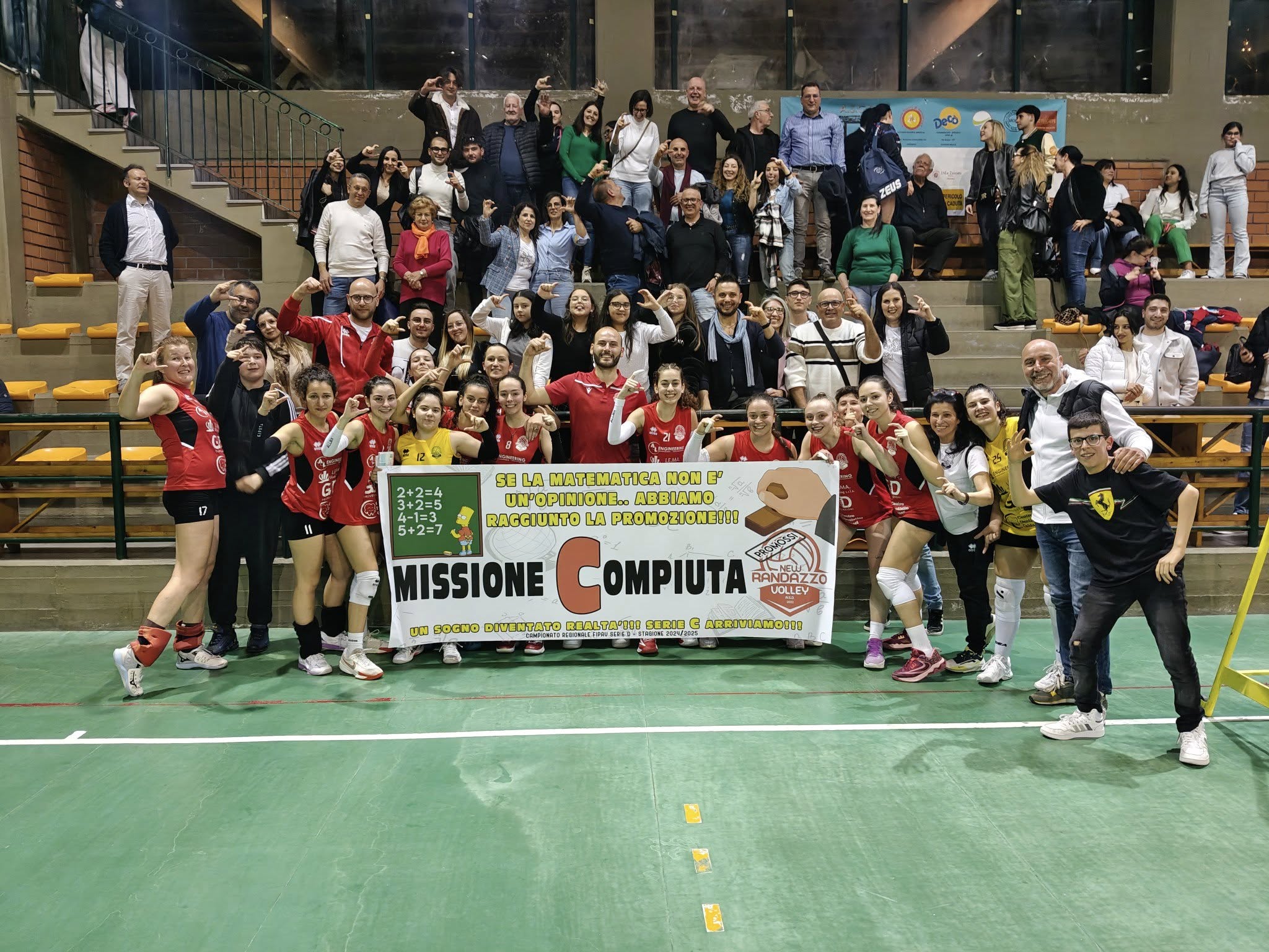 New Volley Randazzo in Serie C femminile, la favola è compiuta