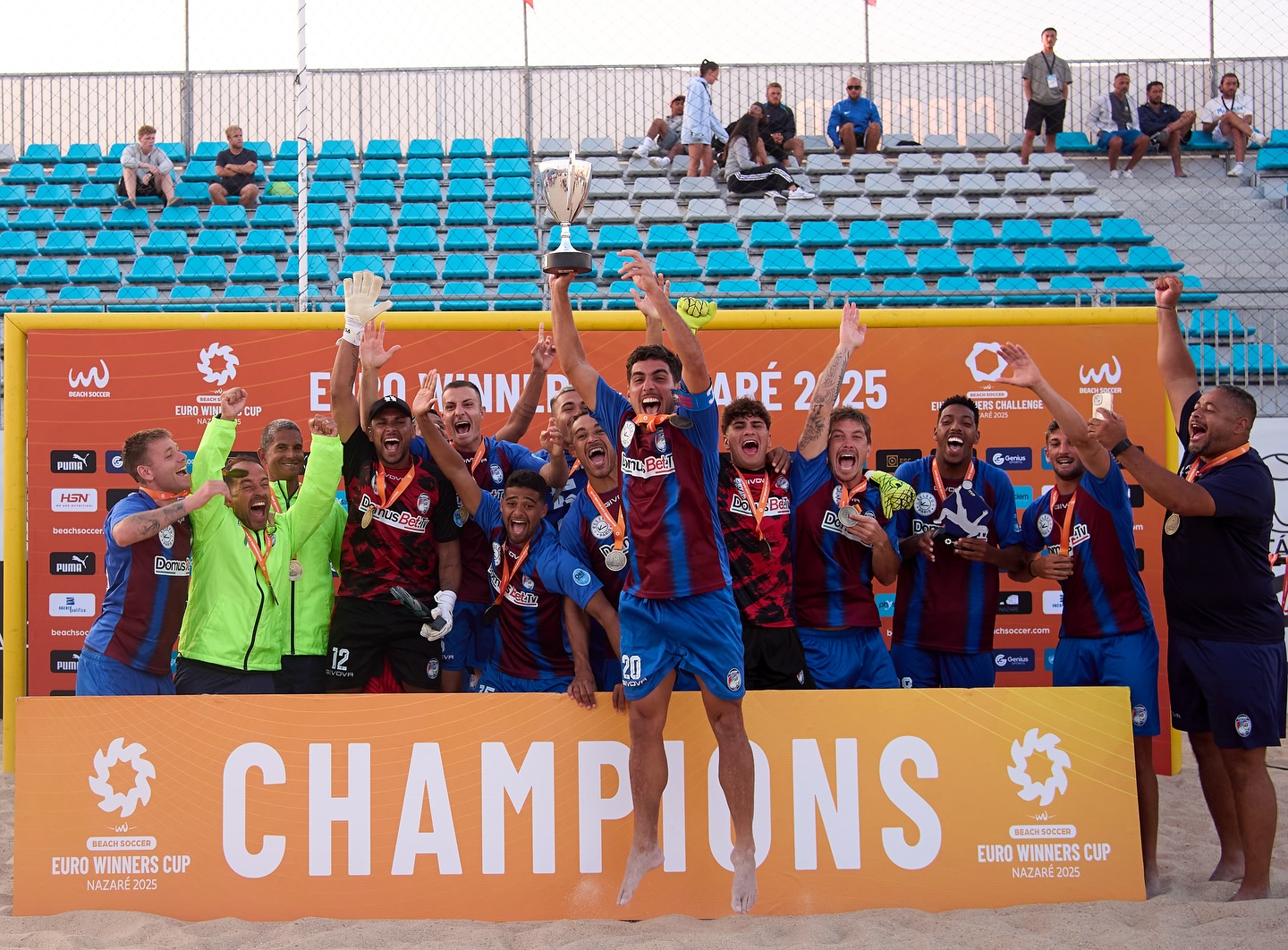La Domusbet.tv Catania BS è campione d’Europa