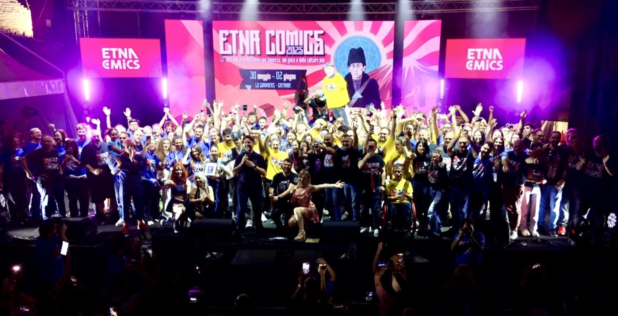 Etna Comics 2025 Etna Comics 2025 raggiunge quota 100.000 presenze