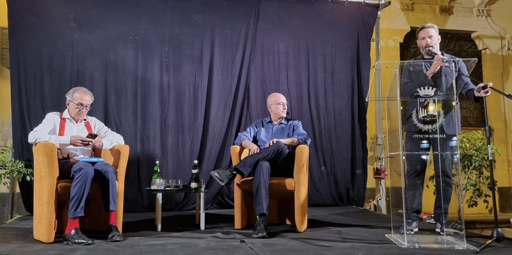 Aldo Cazzullo Acireale, Aldo Cazzullo ha presentato il suo ultimo libro