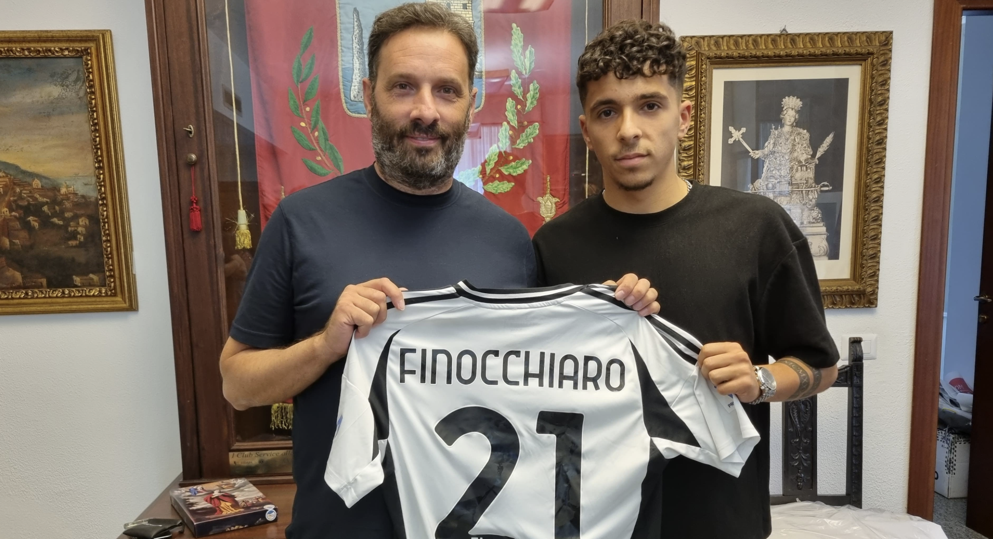 Gabriele Finocchiaro, 19enne acese in forza alla Juventus