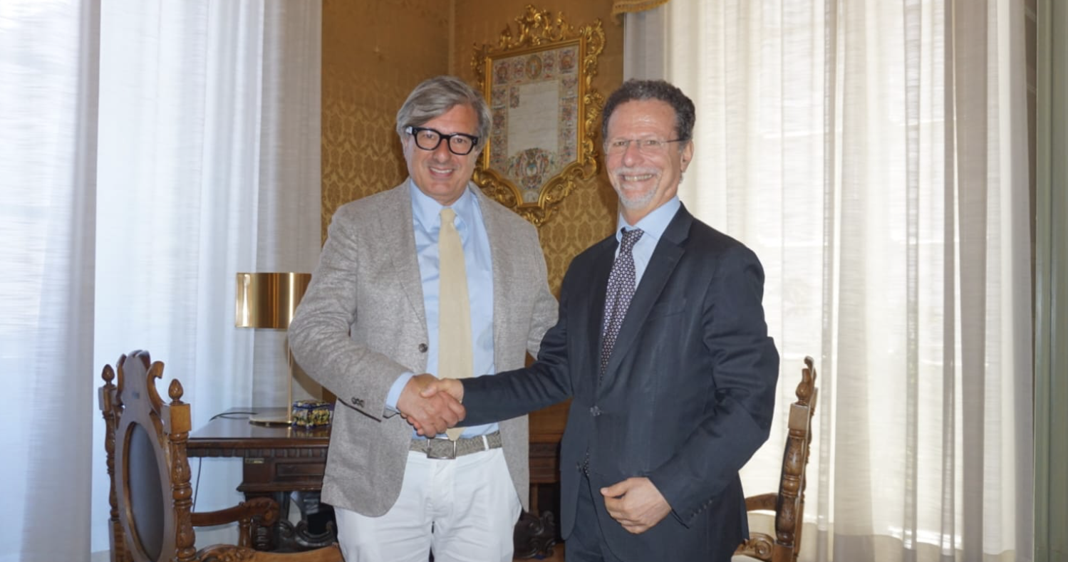 Screenshot 2025-06-30 alle 16.35.53 Il rettore Priolo ha incontrato il prof. Enrico Foti