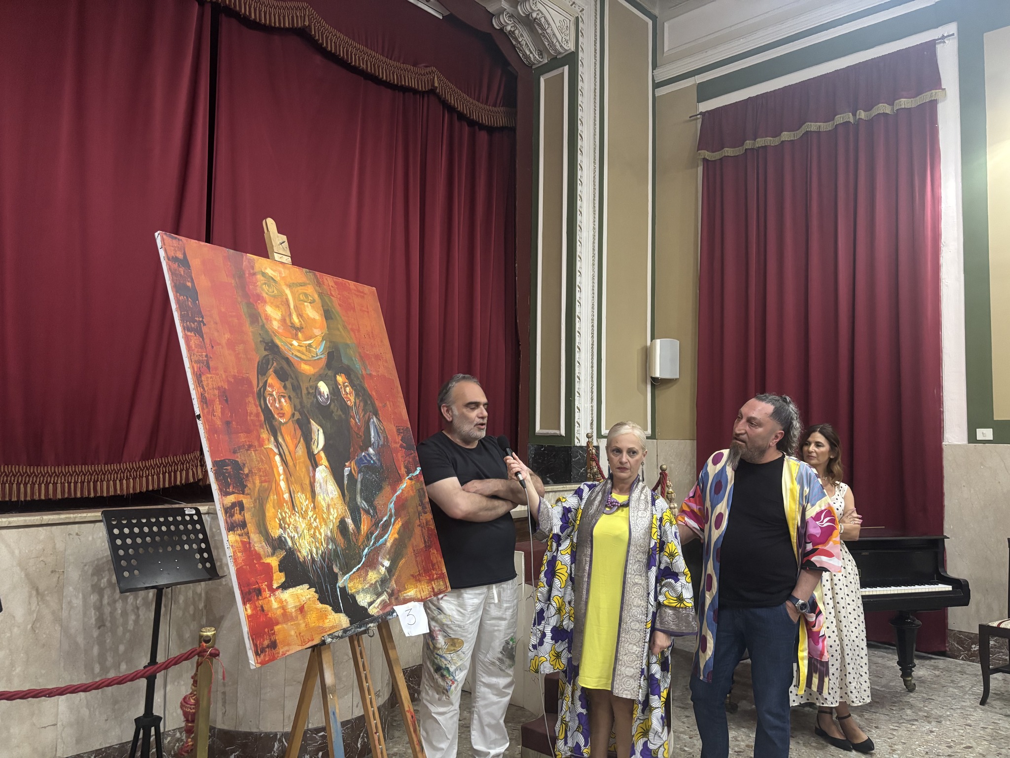 estemporanea donna arte amore 1 “La Donna: l’Arte dell’Amore”, pittura e impegno sociale