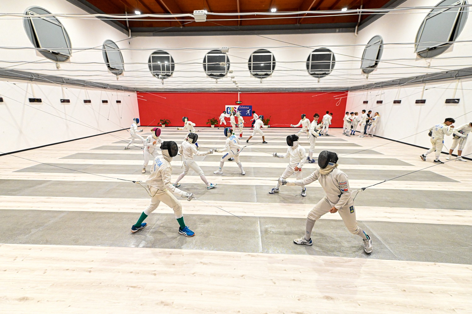 Scherma Cus Catania, Spada U20 seconda in Italia