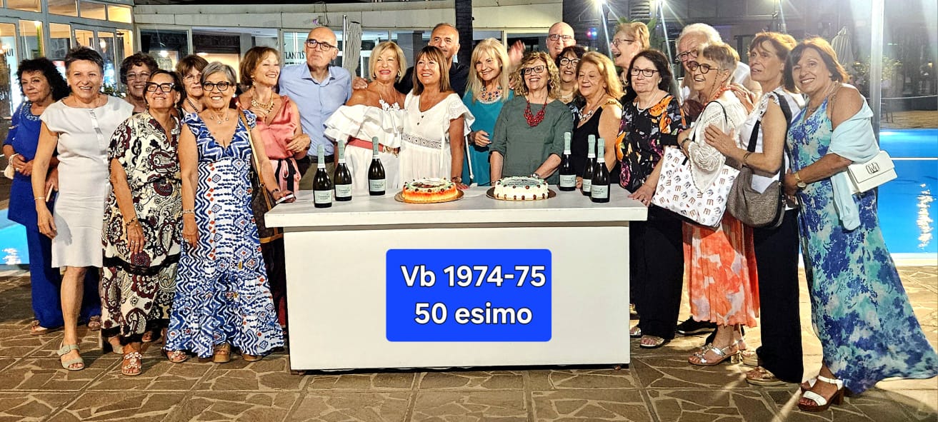 Amarcord per la VB ragionieri per i 50anni dal diploma