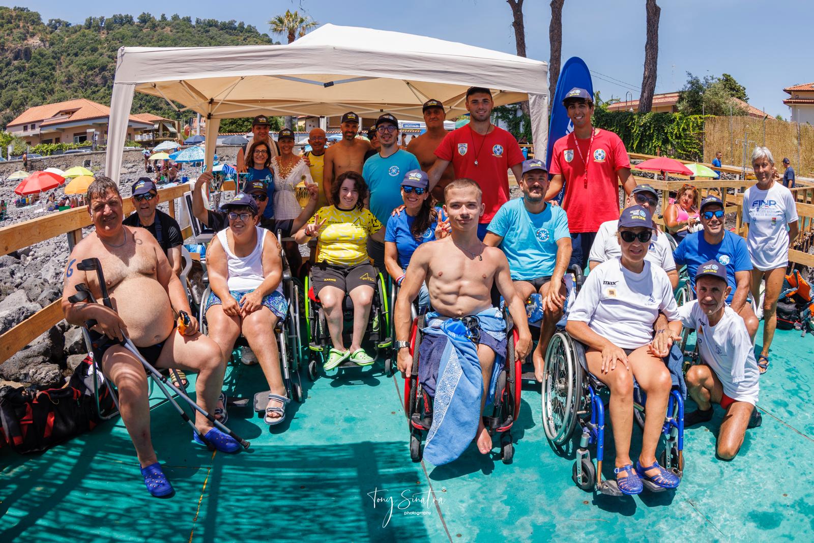 «Nuota con noi», grande festa di sport e inclusione a Santa Tecla