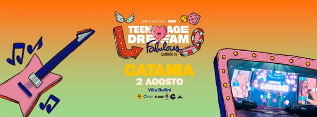 CONCERTI | Teenage Dream domani alla Villa Bellini