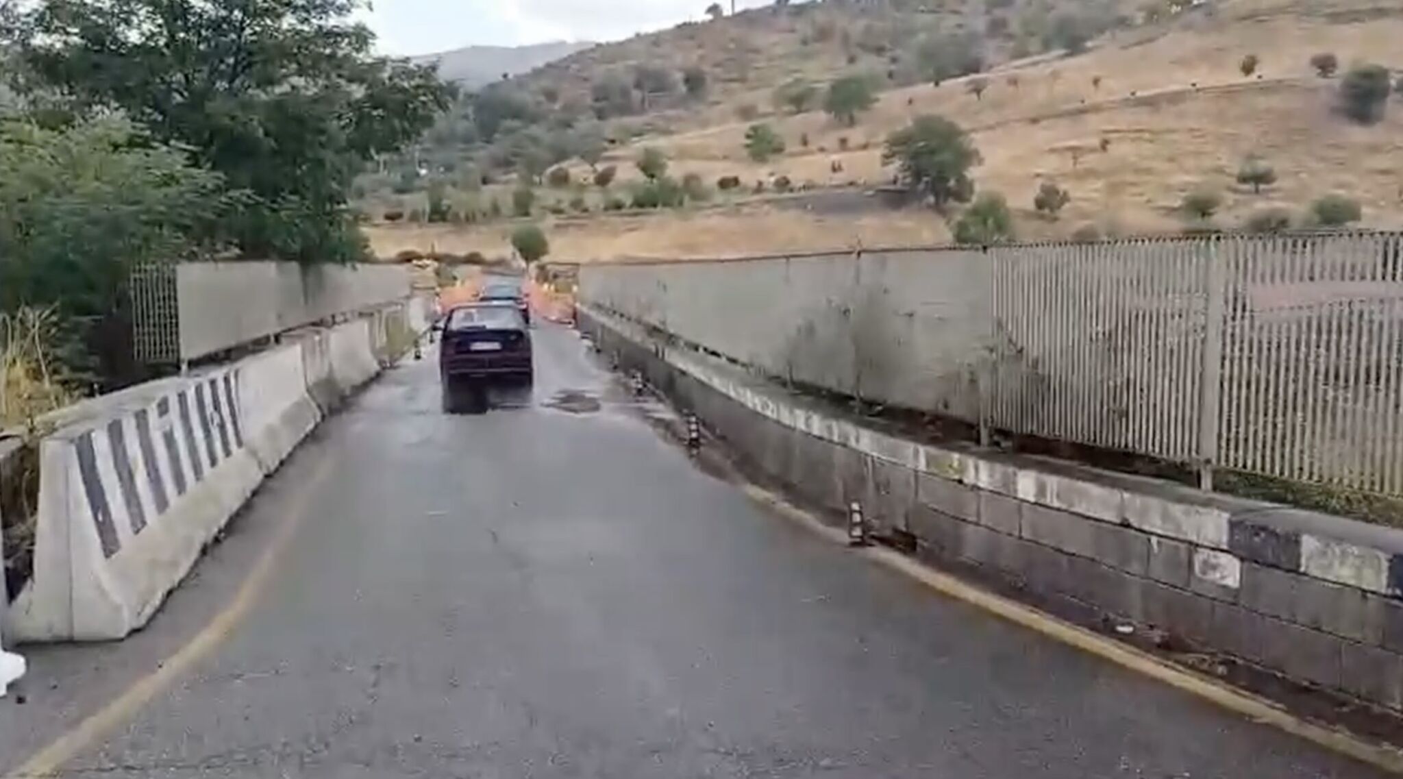 Randazzo, ponte San Giuliano chiuso e riaperto dopo nubifragio