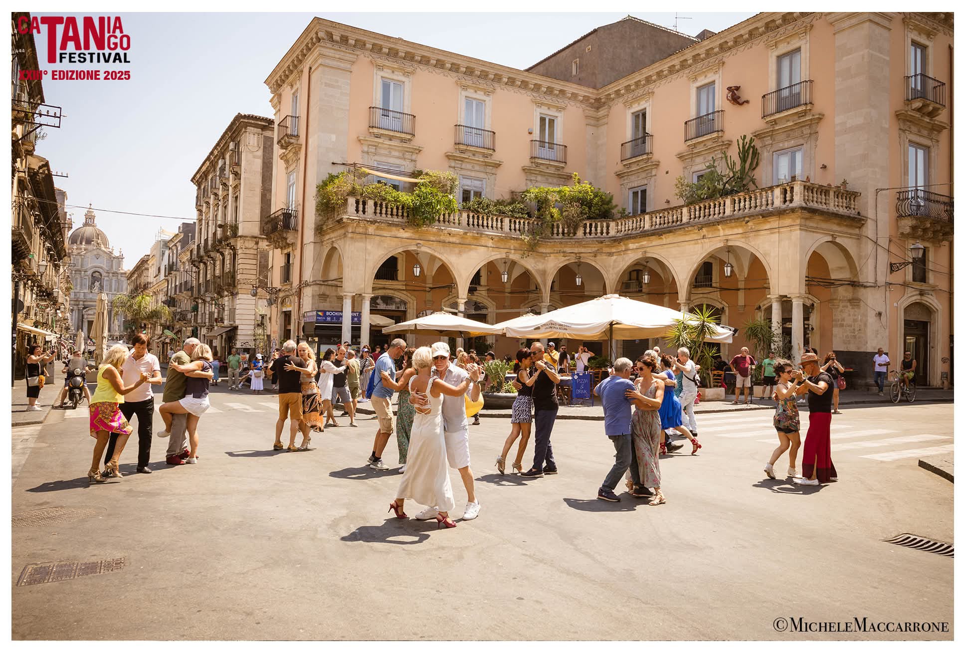 Un flash mob per il Gran Finale del XXIII Catania Tango Festival