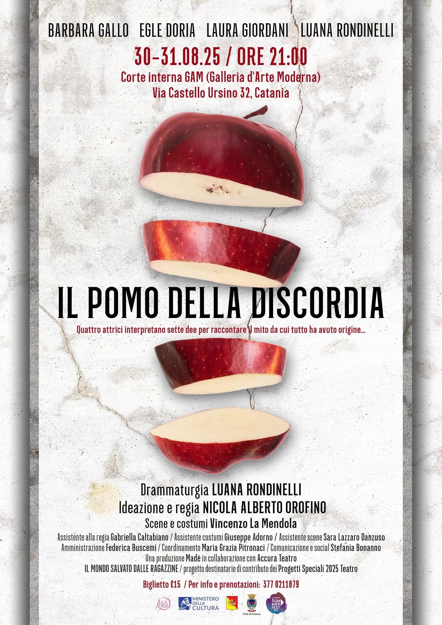 Il Pomo della Discordia: Mito e psiche in scena al G.A.M.