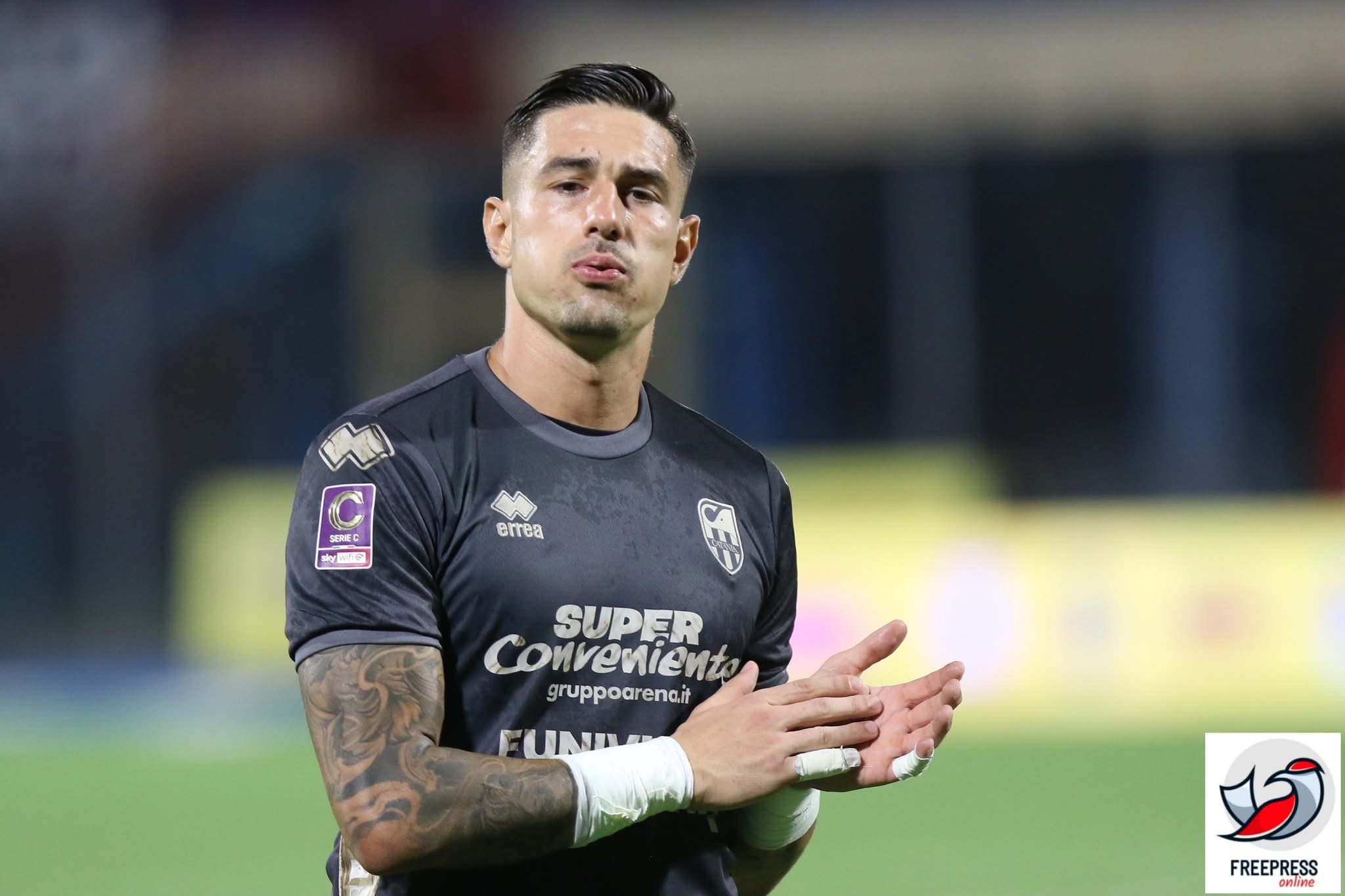 Dini salva ancora il Catania, pari senza emozioni a Cerignola