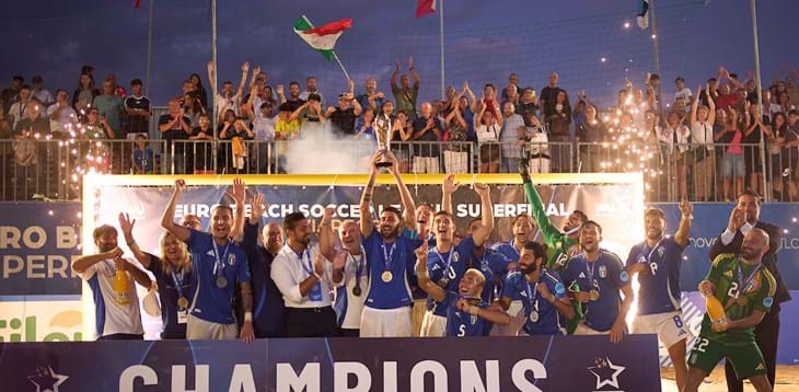 EBSL, dominio azzurro in finale: 8-5 alla Spagna